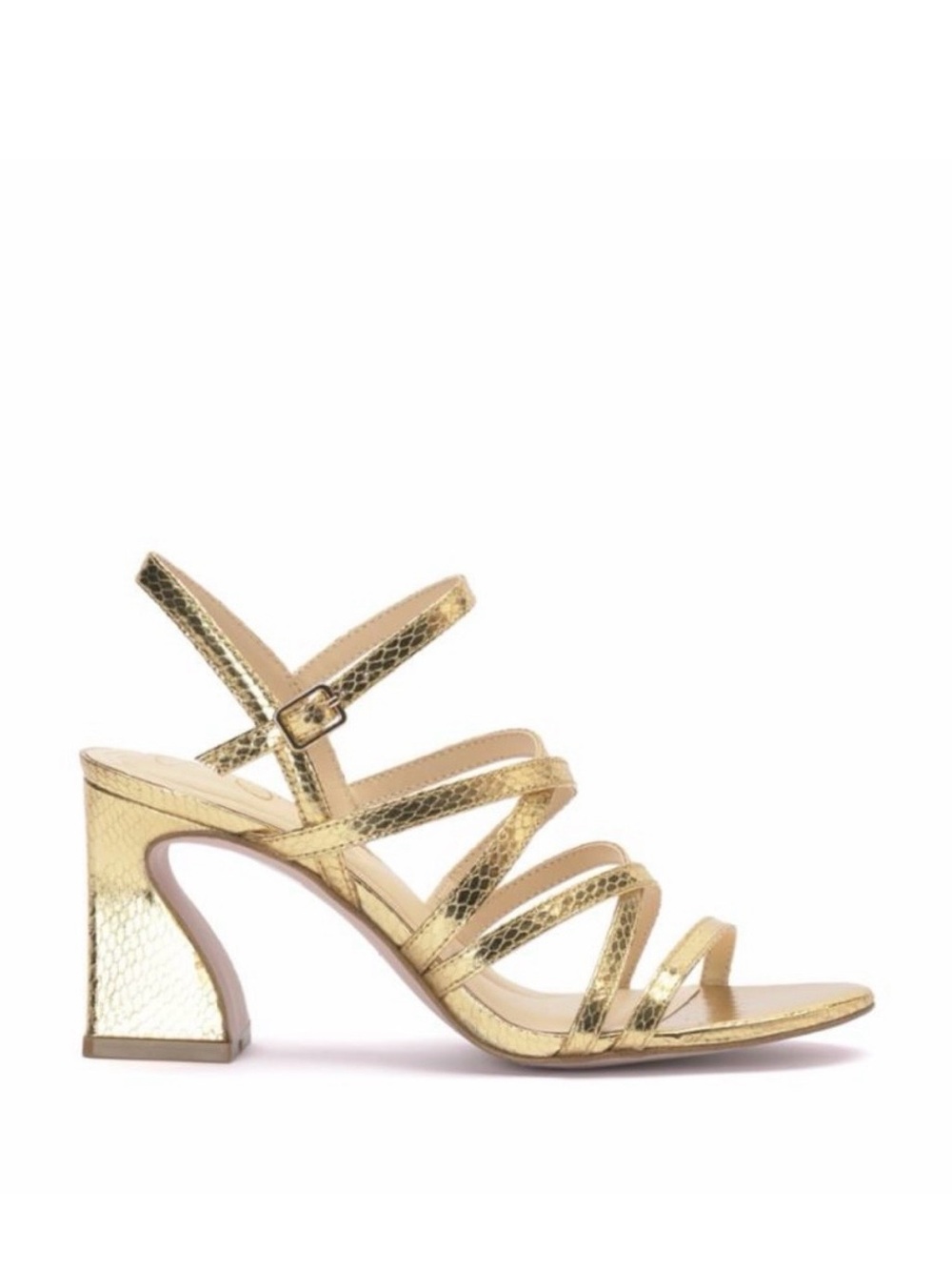 Jessica Simpson | Gold Nirina Block Heel | Sz 8.5